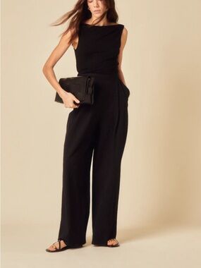 NWT Nobody’s Child Black Full Length Zeena Trousers 6